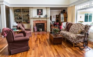 living room hardwood floors